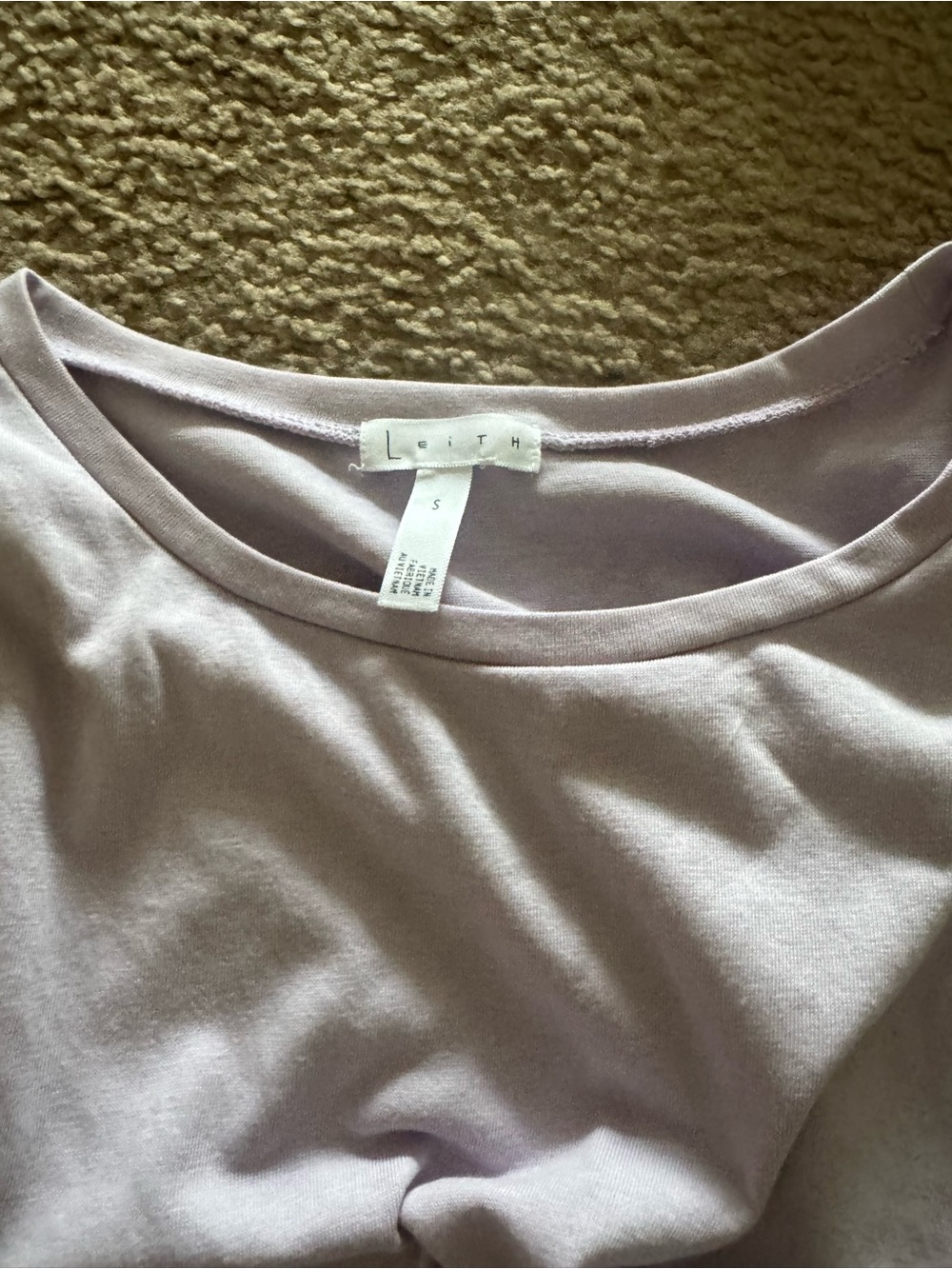 Leith Lilac Scoop Neck Tank Dress